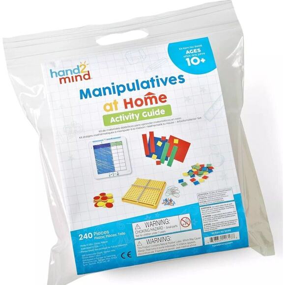 hand2mind Take Home Math Manipulatives Kit for Kids Grade 6-8, with Algebra... - Picture 2 of 4